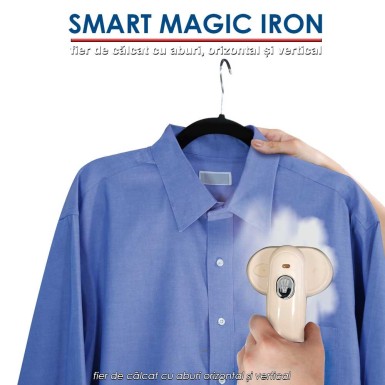 Smart Magic Iron - fier de călcat cu aburi orizontal și vertical
