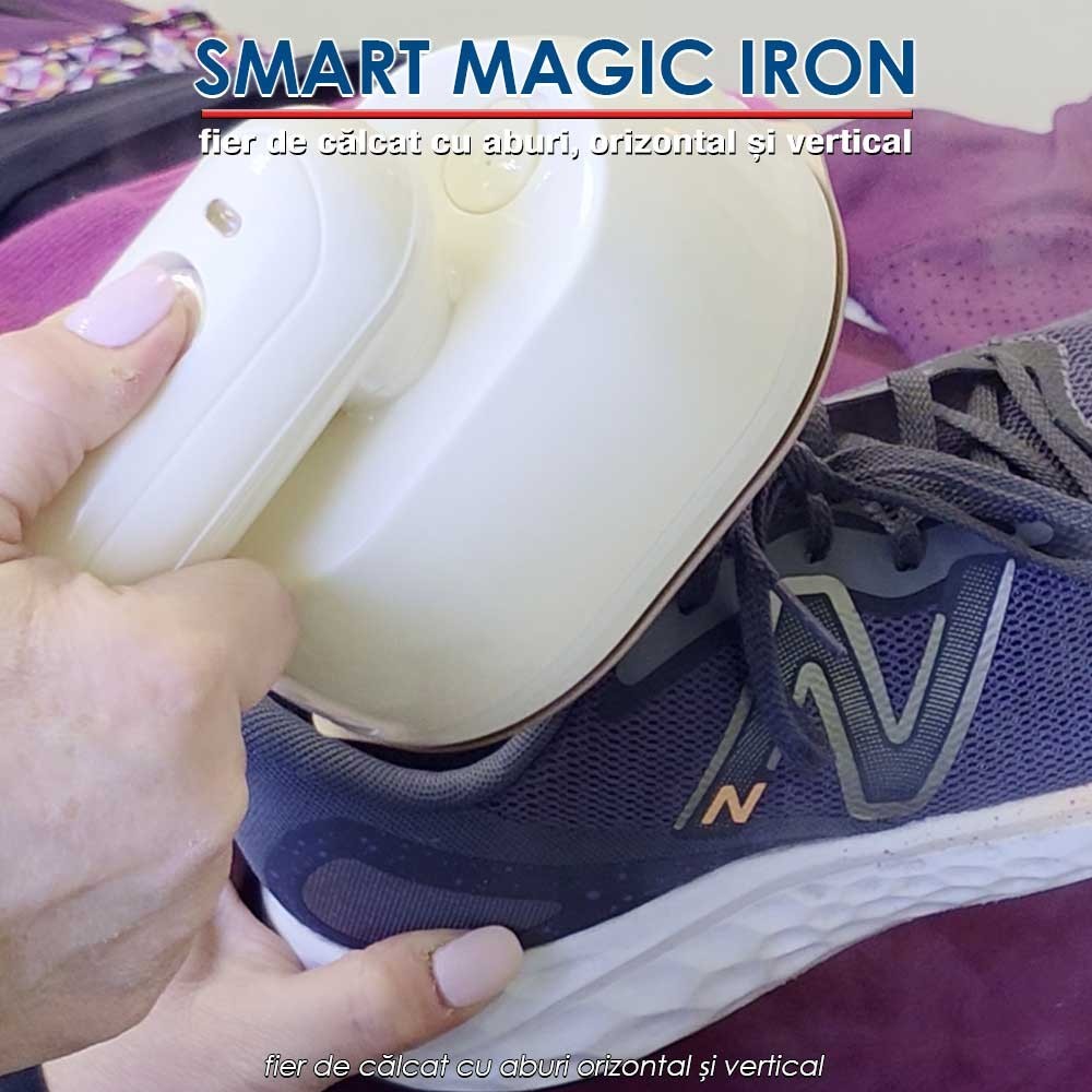 Smart Magic Iron - fier de călcat cu aburi orizontal și vertical