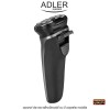 Adler Face Shaver AD2945 - aparat de ras reîncărcabil cu 3 capete mobile