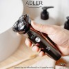 Adler Face Shaver AD2945 - aparat de ras reîncărcabil cu 3 capete mobile