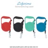 Lifetime Retractable Dog Leash - lesă retractabilă pentru câini de talie mică, 3m