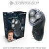 Dunlop Shaver CB3H - aparat de bărbierit reîncărcabil cu 3 capete rotative și trimmer atașat