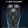 Dunlop Shaver CB3H - aparat de bărbierit reîncărcabil cu 3 capete rotative și trimmer atașat