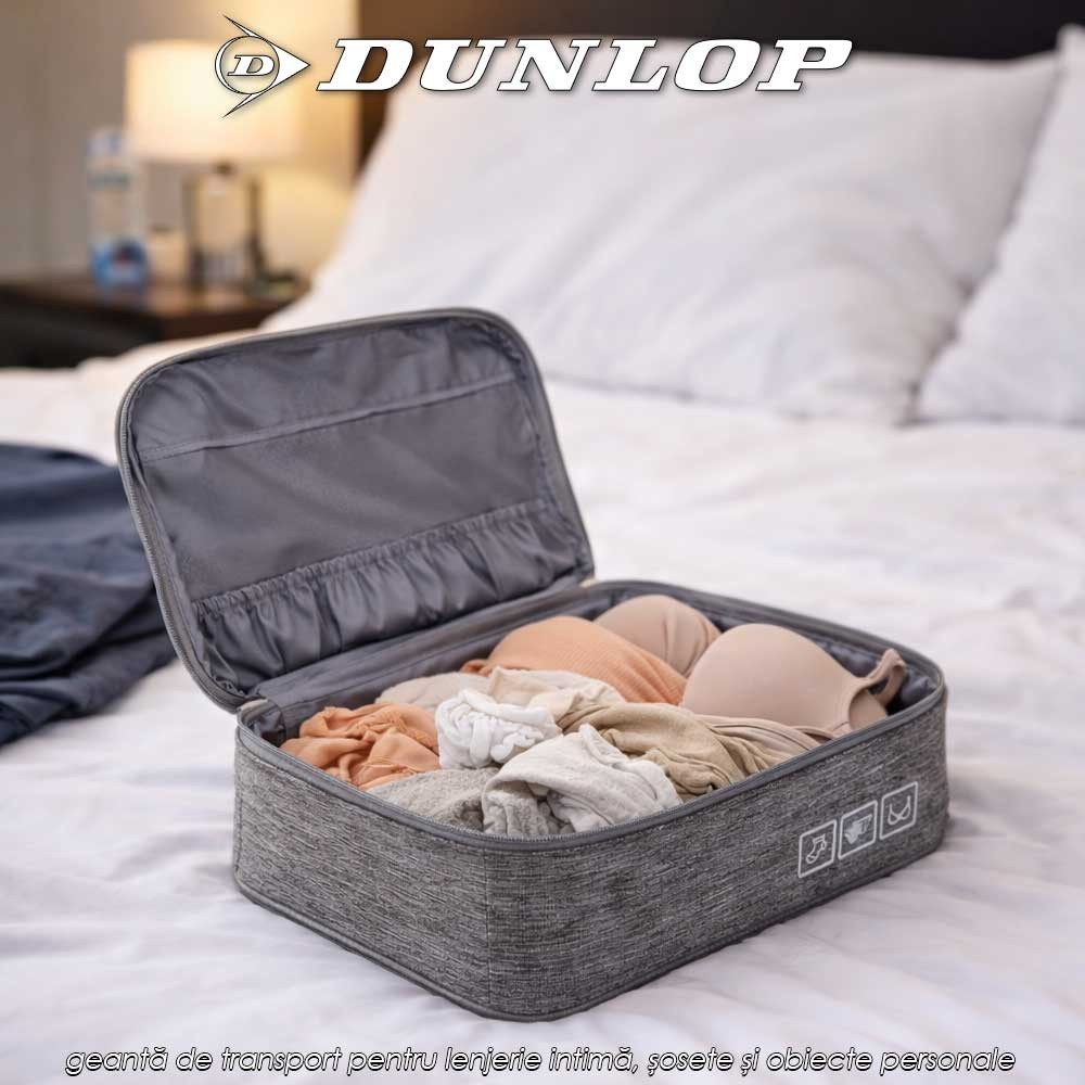 Dunlop Travel Underwear Storage Bag - geantă de transport pentru lenjerie intimă, șosete și obiecte personale
