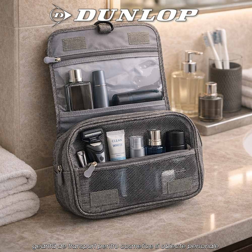 Dunlop Travel Toiletry Bag - geantă de transport pentru cosmetice și obiecte personale