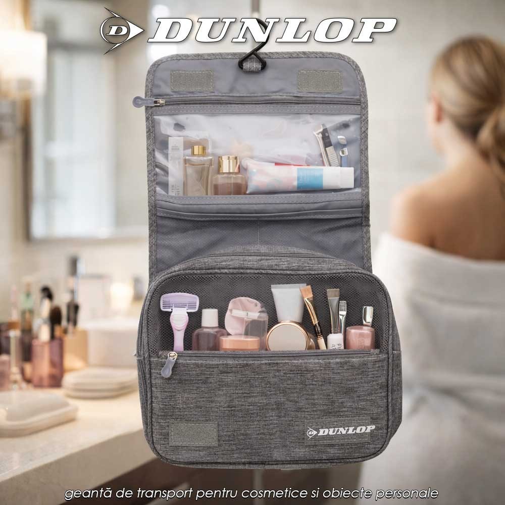 Dunlop Travel Toiletry Bag - geantă de transport pentru cosmetice și obiecte personale