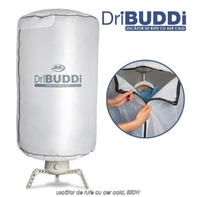 Dri Buddi - uscător de rufe cu aer cald, 850W