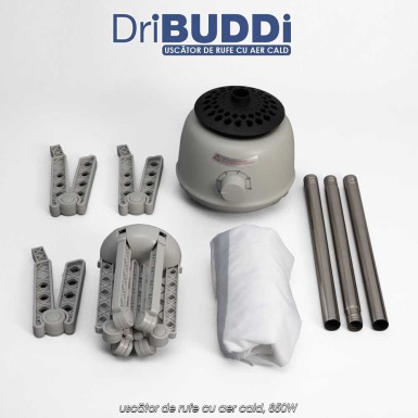 Dri Buddi - uscător de rufe cu aer cald, 850W