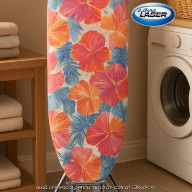 Aqua Laser Ironing Board - husă universală pentru masa de călcat 139x49cm