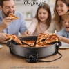 Cheffinger Home Pizza Pan PZP42 - cratiță electrică 1500W, diametru 42cm, capacitate 6litri