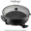 Cheffinger Home Pizza Pan PZP42 - cratiță electrică 1500W, diametru 42cm, capacitate 6litri
