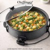 Cheffinger Home Pizza Pan PZP42 - cratiță electrică 1500W, diametru 42cm, capacitate 6litri