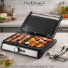 Cheffinger Home PG02 - grătar electric cu deschidere 180 grade, 1800W