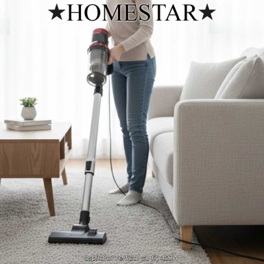 HomeStar Vertical Vacuum Cleaner SVC500R - aspirator vertical cu fir, 400W
