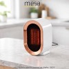Mesa Must Haves Retro Heater - mini încălzitor electric portabil de interior, 1200W