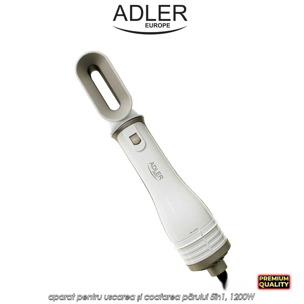 Adler Hair Styler 5in1 AD2027 - aparat pentru uscarea și coafarea părului 5în1, 1200W