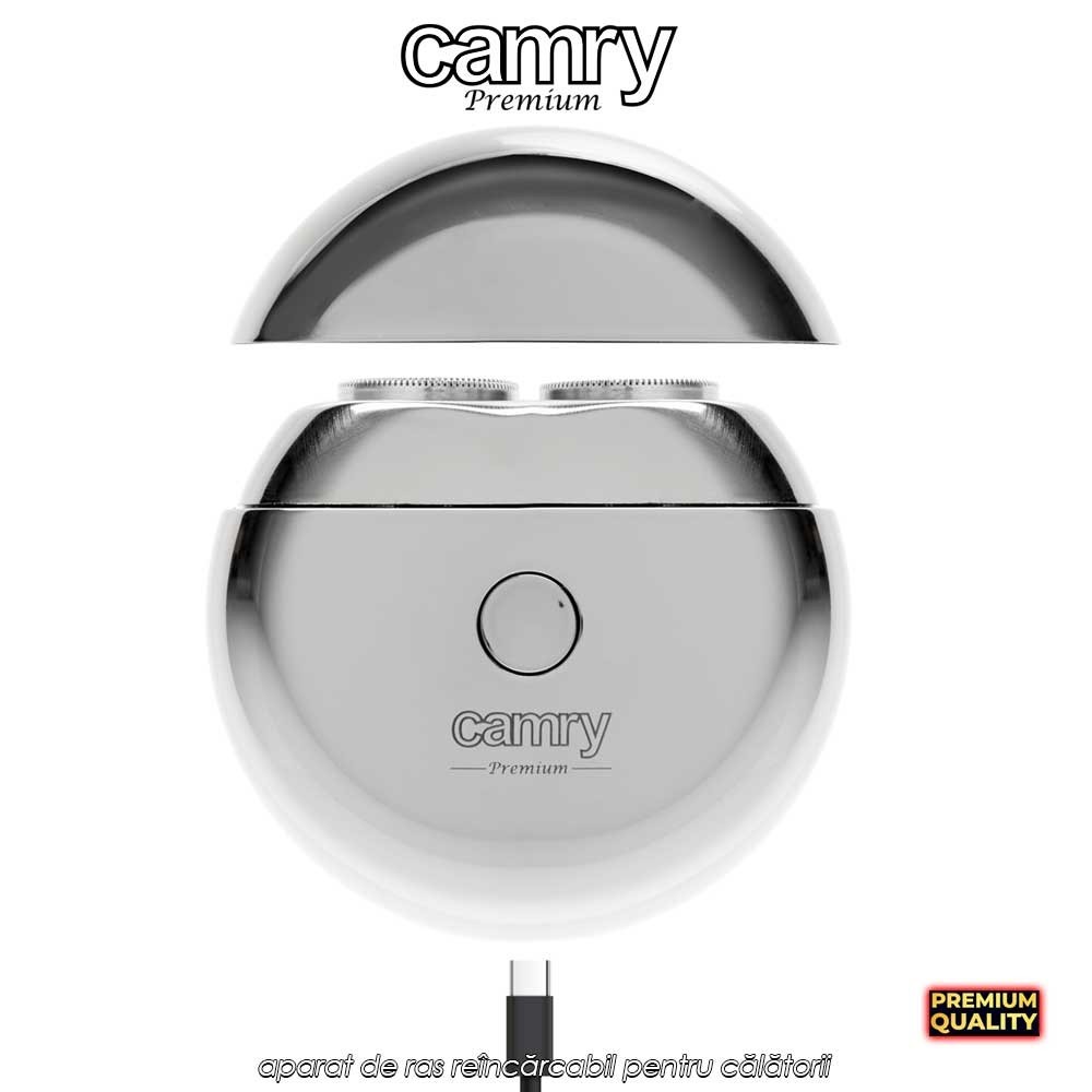 Camry Travel Shaver 2 Heads CR2938 - aparat de ras reîncărcabil pentru călătorii