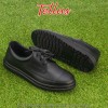Tellus M0510N - pantofi bărbătești din piele naturală cu șireturi, negru