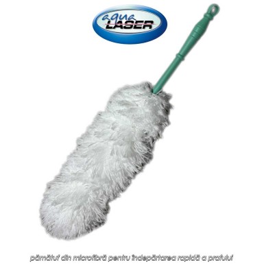 Aqua Laser Microfiber Duster - Pămătuf din microfibră pentru îndepărtarea rapidă a prafului