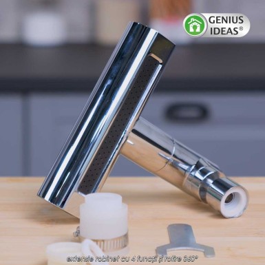 GI Kitchen Head Sprayer 360 - extensie robinet cu 4 funcții și rotire 360°