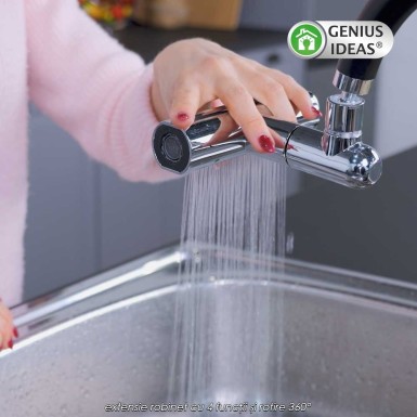 GI Kitchen Head Sprayer 360 - extensie robinet cu 4 funcții și rotire 360°