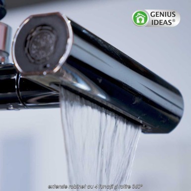 GI Kitchen Head Sprayer 360 - extensie robinet cu 4 funcții și rotire 360°