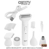 Camry Multifunction Trimmer Set CR2935 – epilator reîncărcabil 5 în 1 pentru față și corp cu 5 accesorii