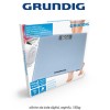 Grundig Body Scale - cântar de baie digital, argintiu, 180kg