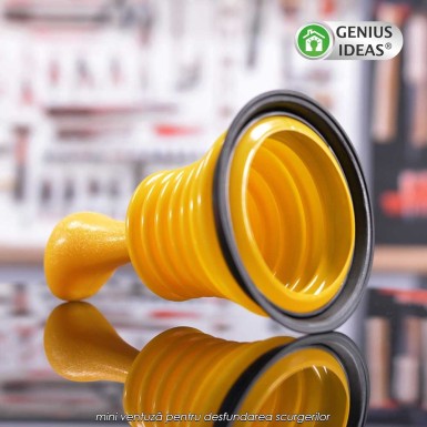 GI Mini Draining Plunger - mini ventuză pentru desfundarea scurgerilor