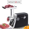Royalty Line Meat Grinder MG5BLK - mașină de tocat carne electrică, negru, 500W