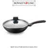 Royalty Line Wok Pan FWN30 - tigaie wok cu înveliș ceramic și capac, 30cm