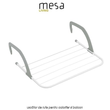 MESA Living Hanging Drying Rack - uscător de rufe pentru calorifer si balcon
