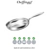 Cheffinger Home Pure Stainless Steel 3PLYFP20 - tigaie din oțel inoxidabil pur, 20cm