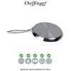 Cheffinger Home Pure Stainless Steel 3PLYFP20 - tigaie din oțel inoxidabil pur, 20cm