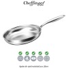 Cheffinger Home Pure Stainless Steel 3PLYFP28 - tigaie din oțel inoxidabil pur, 28cm