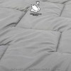 Dreamswan Washable Duvet BL140G - pilotă lavabilă hipoalergenică din microfibră, gri, 140x200cm
