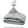 Dreamswan Washable Duvet BL140G - pilotă lavabilă hipoalergenică din microfibră, gri, 140x200cm