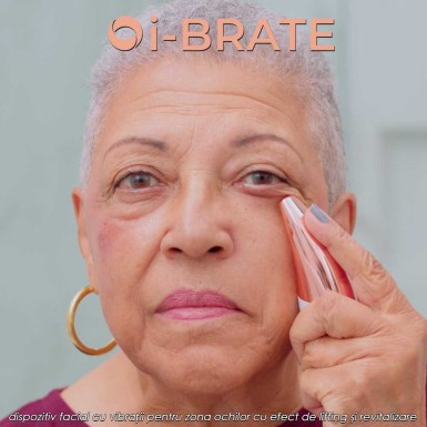 i-BRATE - dispozitiv facial cu vibrații pentru zona ochilor cu efect de lifting și revitalizare