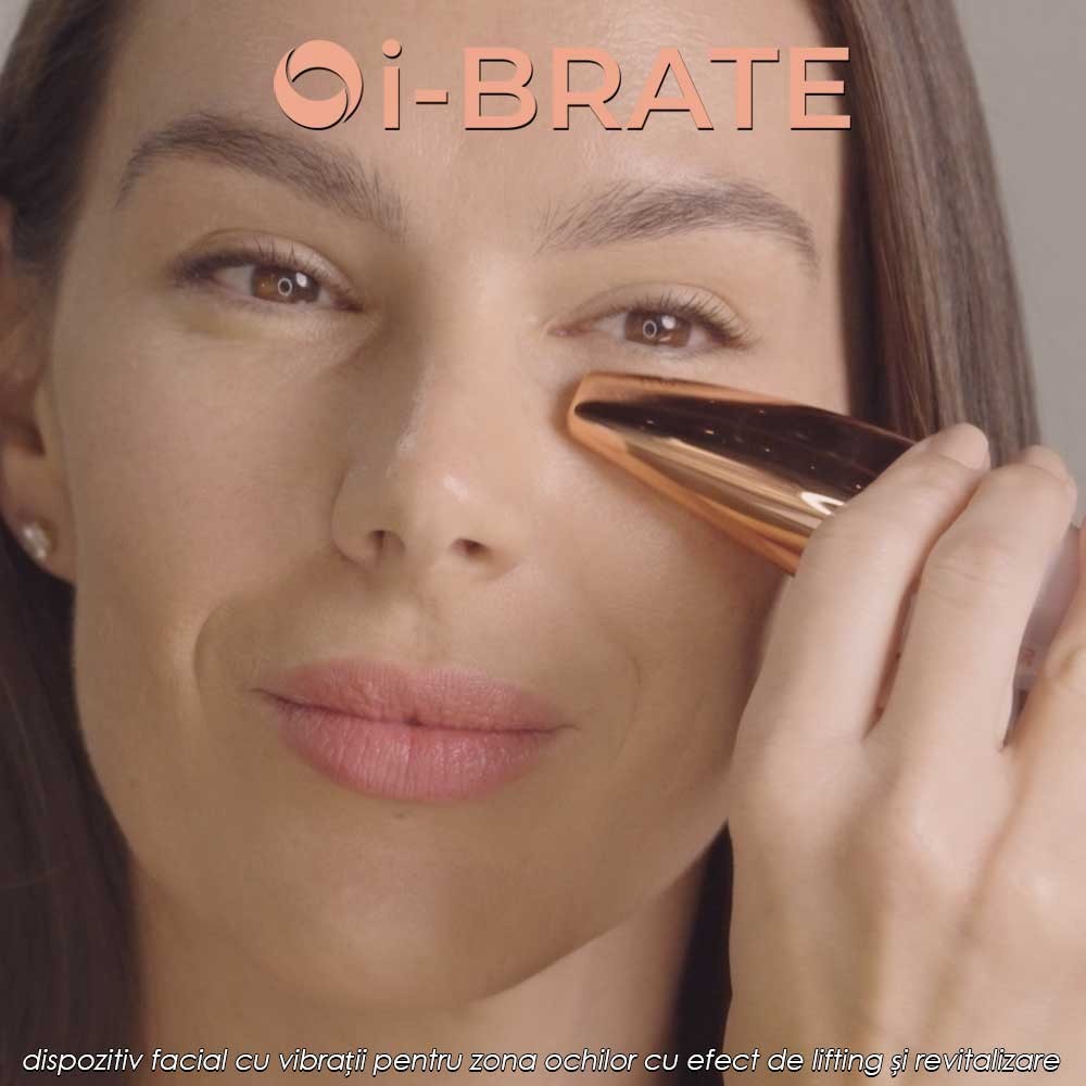 i-BRATE - dispozitiv facial cu vibrații pentru zona ochilor cu efect de lifting și revitalizare