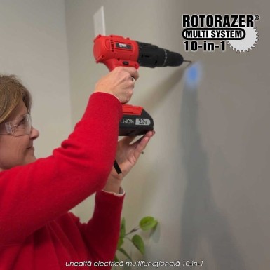 Rotorazer Multi System 10-in-1 - unealtă electrică multifuncțională 10-în-1