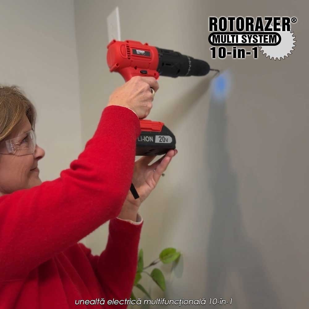 Rotorazer Multi System 10-in-1 - unealtă electrică multifuncțională 10-în-1