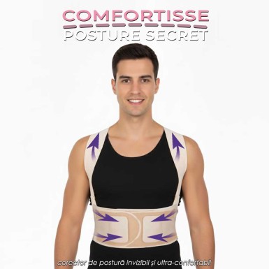 Comfortisse Posture Secret – corector de postură invizibil și ultra-confortabil