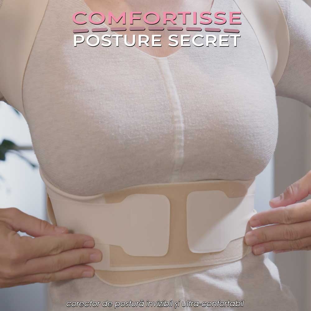 Comfortisse Posture Secret – corector de postură invizibil și ultra-confortabil