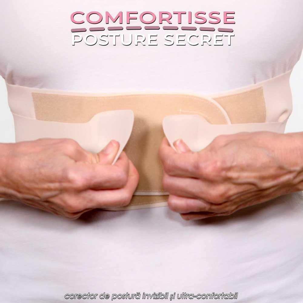 Comfortisse Posture Secret – corector de postură invizibil și ultra-confortabil